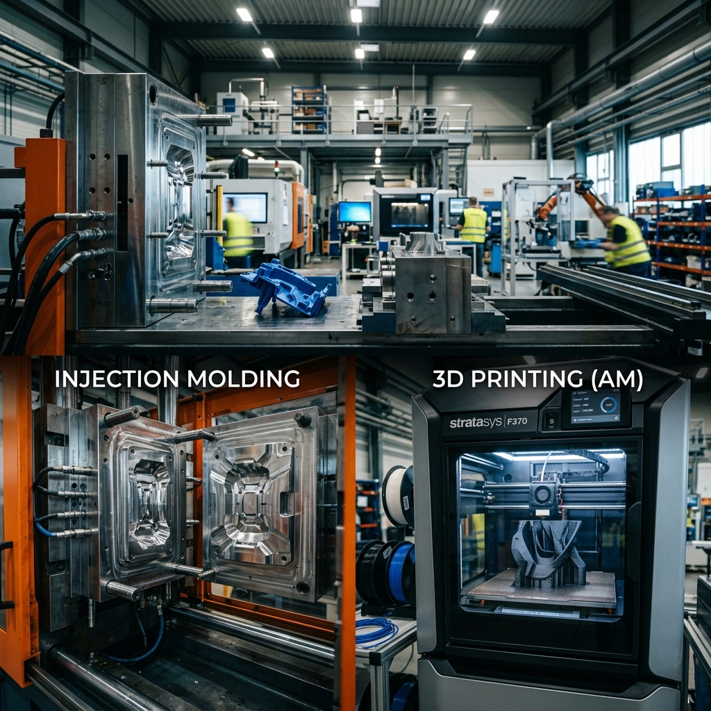 Injection Molding vs. 3D Printing: Which Is Right for Your Product?